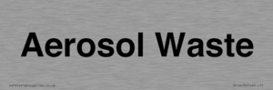 Aerosol Waste